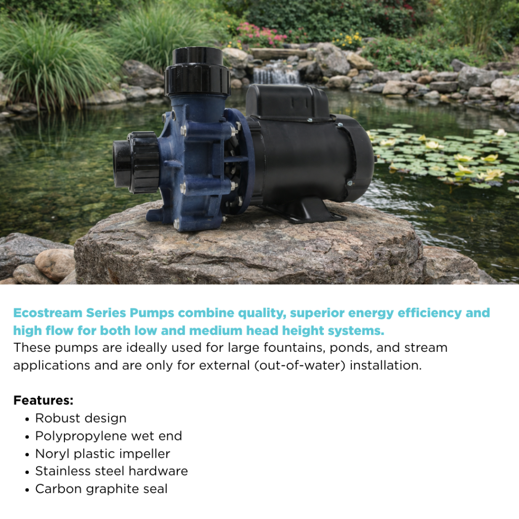 XT & XTP Series Ecostream External Pump