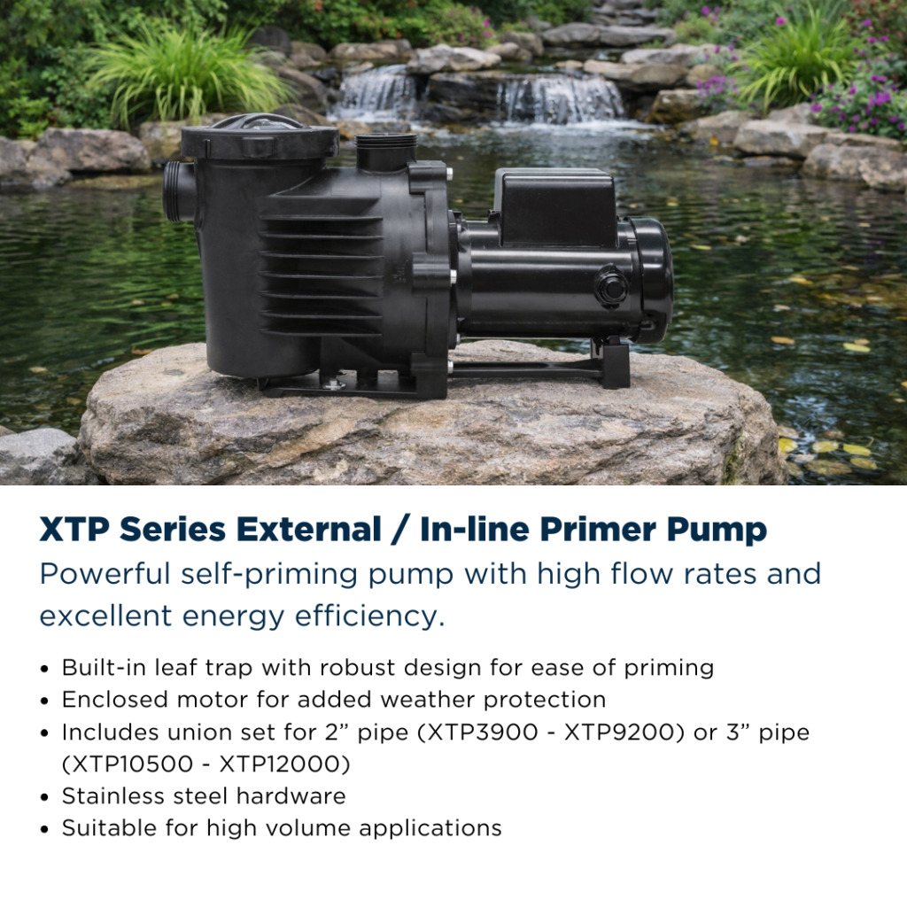 XT & XTP Series Ecostream External Pump