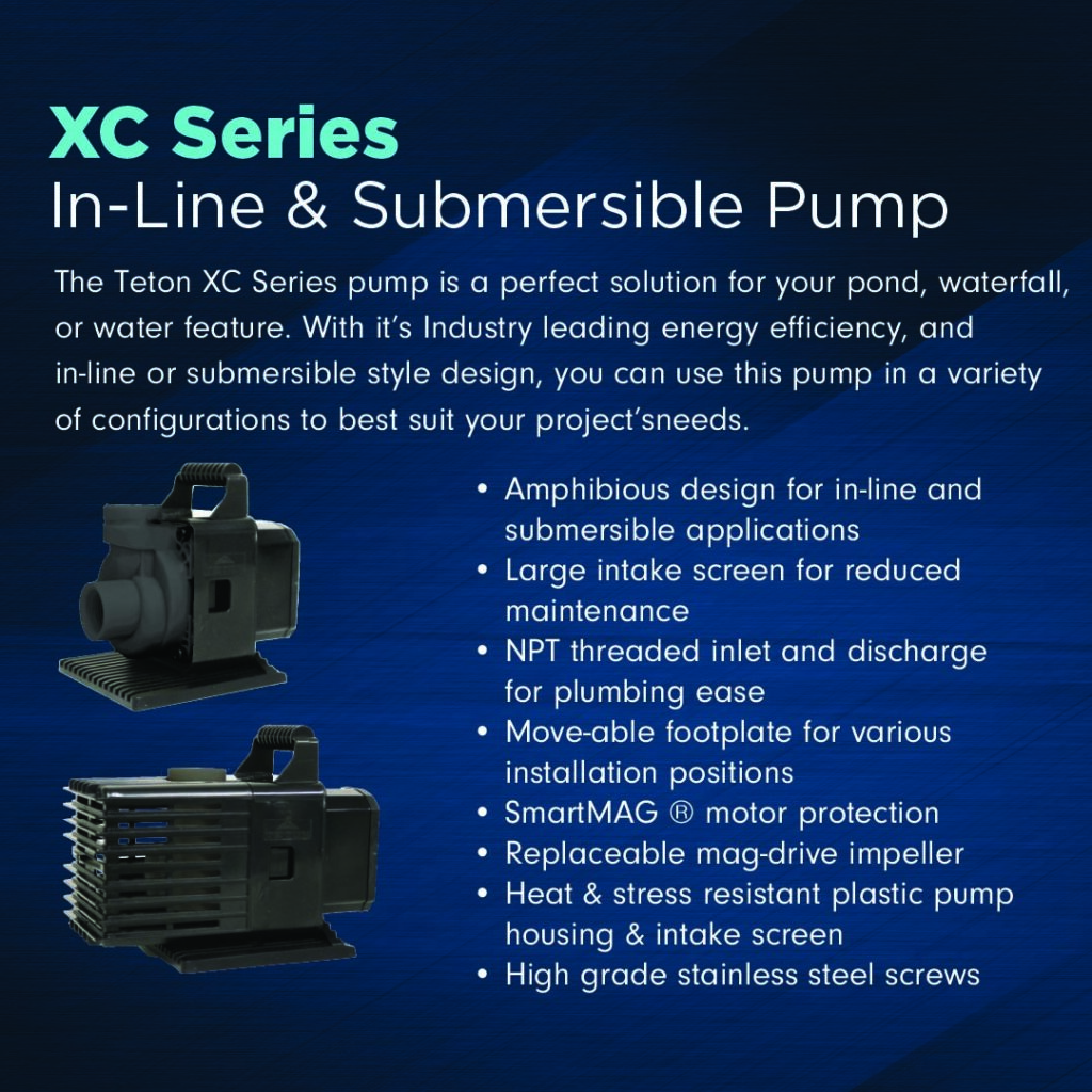 XC Series Course Pond & Waterfall Pump