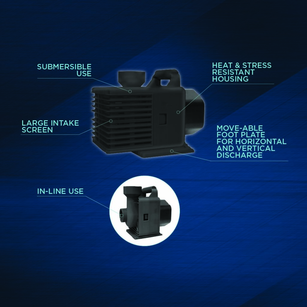 XC Series Course Pond & Waterfall Pump