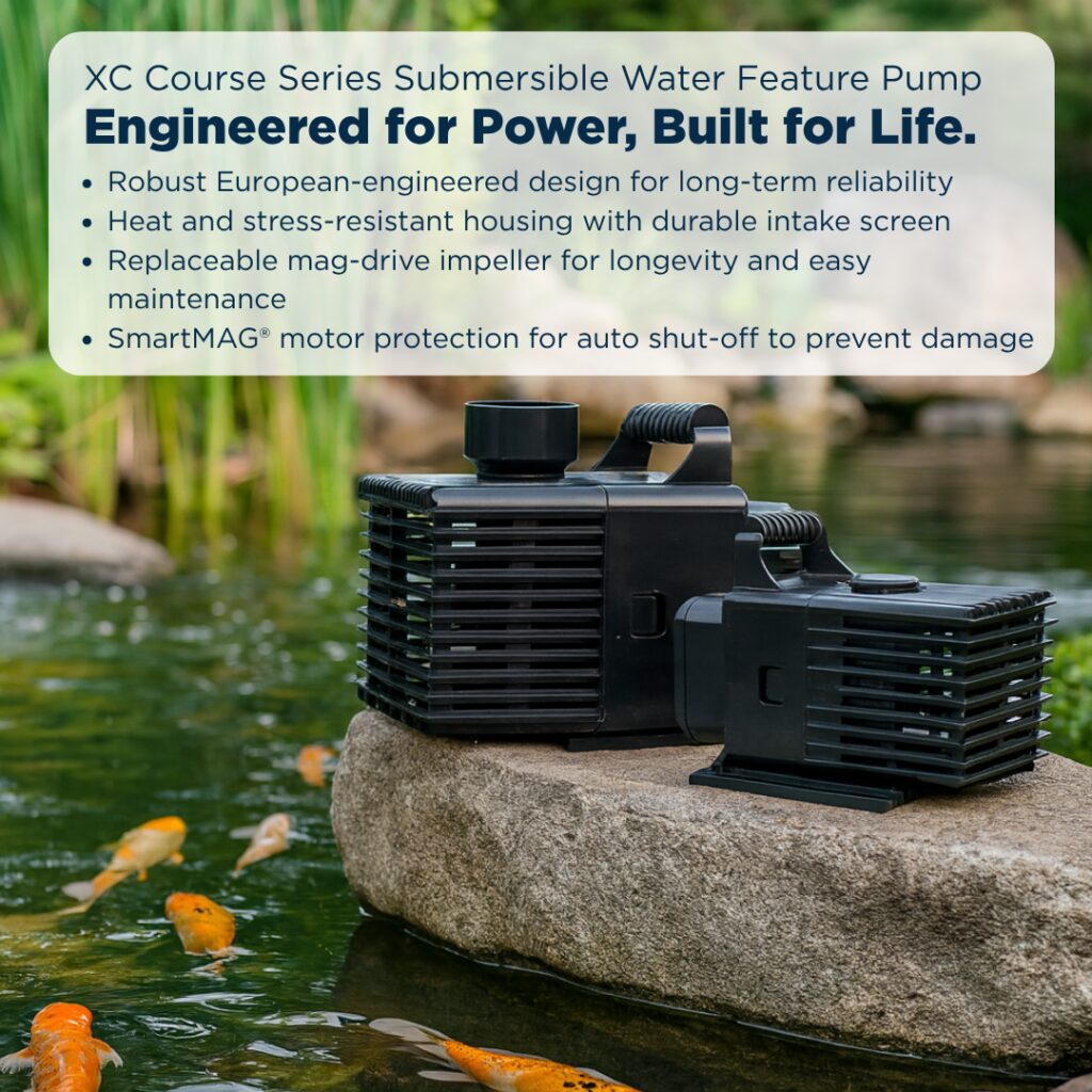 XC Series Course Pond & Waterfall Pump