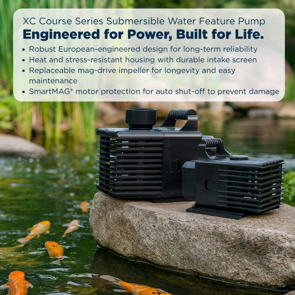 XC Series Course Pond & Waterfall Pump